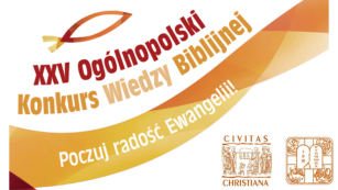 plakat Ogólnopolskiego Konkursu Wiedzy Biblijnej